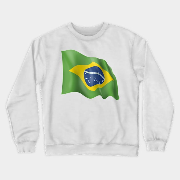 Brazil Art Crewneck Sweatshirt by Polahcrea